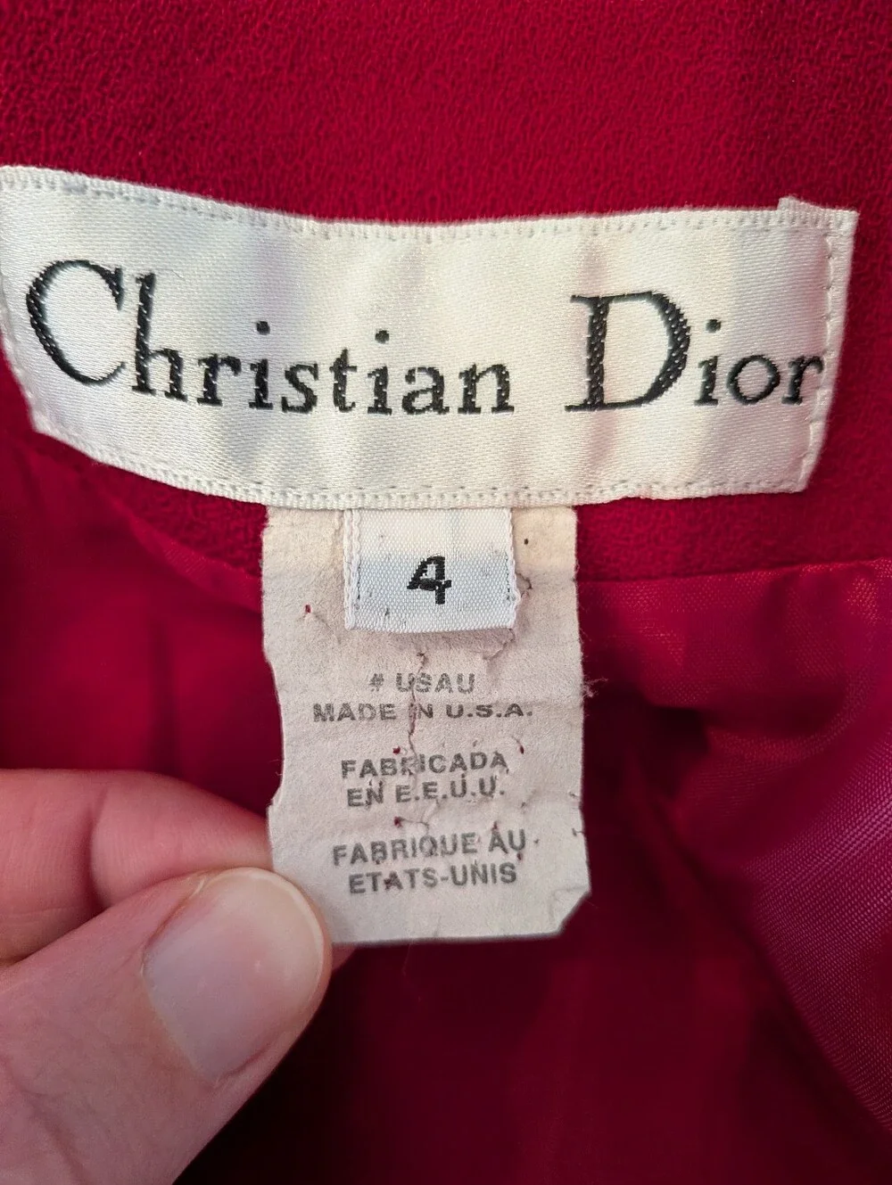 Dior vintage christian